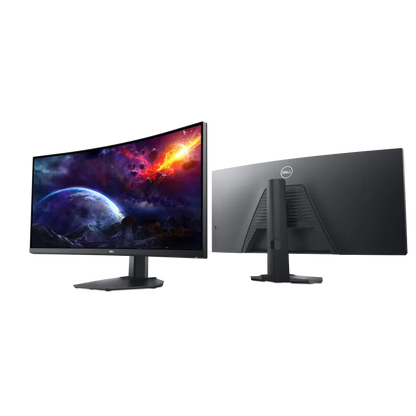 DELL 210-AZZE Monitor LED Dell Gaming S3422DWG, 34" WQHD 3440x1440 144Hz VA AG 21:9 Curved 99%