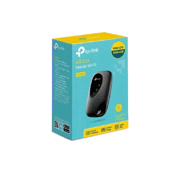 TP-Link M7200 TP-Link Router wireless portabil, 4G Mobile Wi-Fi, 150Mbps, Internal LTE Modem, SIM card 6935364082505