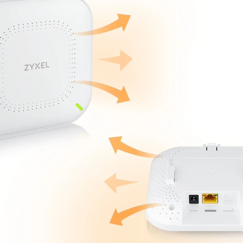 Zyxel NWA50AX-EU0102F Zyxel NWA50AX Access Point 802.11ax WiFI 6 Dual Radio AX1200 POE Porturi 1 LAN Gigabit 4718937618743