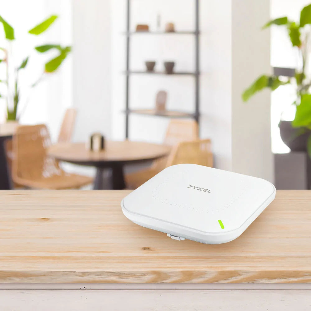 Zyxel NWA50AX-EU0102F Zyxel NWA50AX Access Point 802.11ax WiFI 6 Dual Radio AX1200 POE Porturi 1 LAN Gigabit 4718937618743