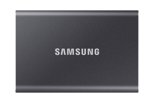 Samsung MU-PC2T0T/WW Portable SSD T7 2TB external, USB 3.2 Gen 2 titan grey, 8806090312380