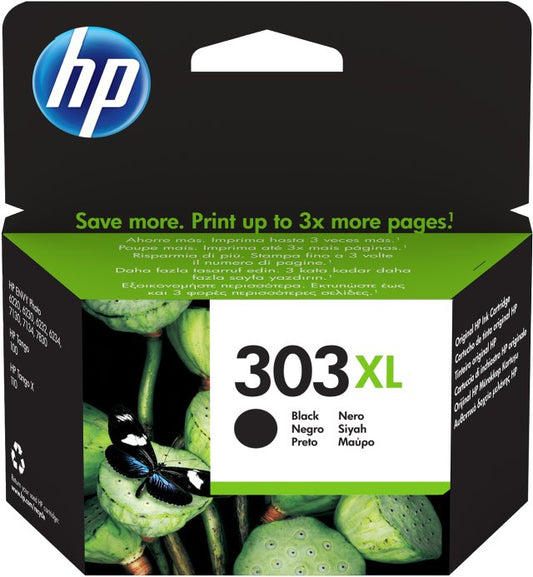 HP T6N04AE Cartus cerneala negru no. 303, aprox. 600pag, 190780571095