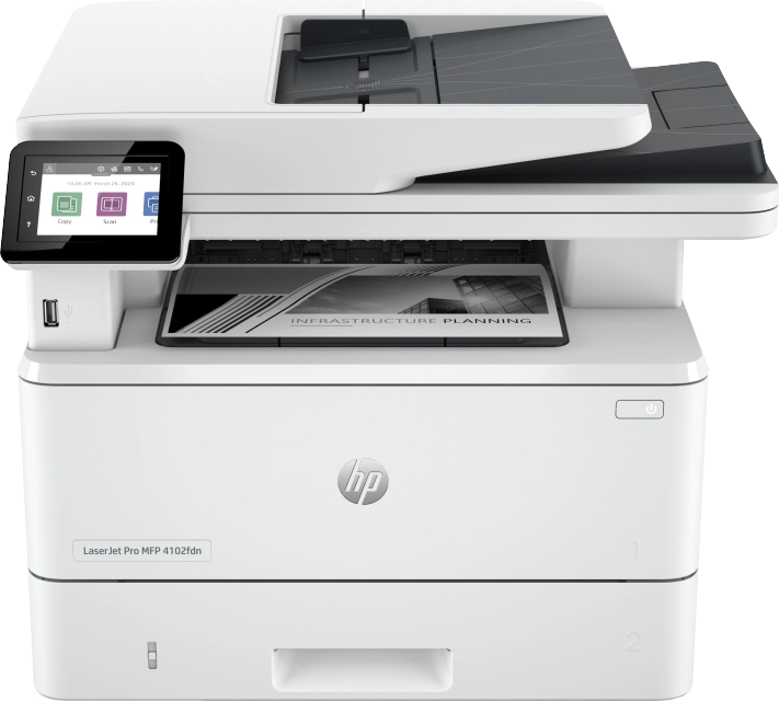 HP 2Z623F Laserjet Pro 4102fdn multifunctionala laser A4 cu fax, 195161936203 0195161936203