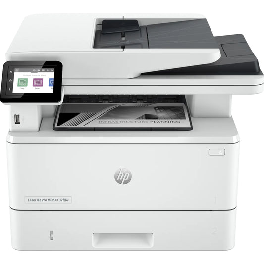 HP 2Z622F HP LaserJet Pro MFP 4102dw multifunctional monocrom A4 duplex printare si scanare 195161936128
