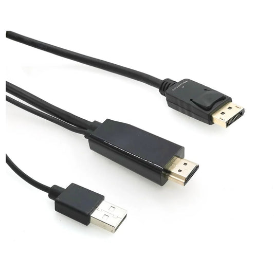 MicroConnect HDMI-DP-CON3 MicroConnect Cablu convertor activ HDMI-DP 4K 3m 5706998967756