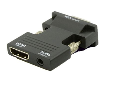 MicroConnect HDMIVGAAUDIOB Adaptor video HDMI (mama) la VGA (tata) cu suport audio (Jack 3.5mm mama), 5712505917183