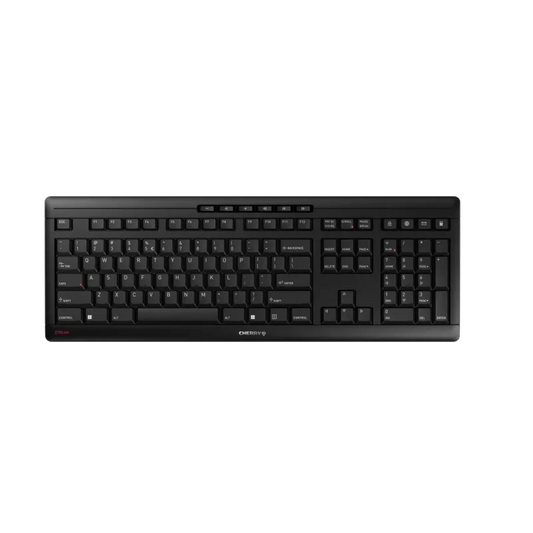 Cherry JK-8550EU-2 Stream Tastatură wireless USB, US Intl, Euro Symbol, 4025112096983