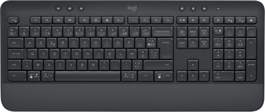 Logitech 920-010914 Signature K650 keyboard Bluetooth Graphite Français (Azerty), 5099206105515