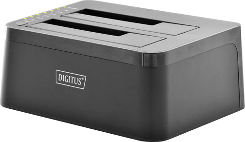 Digitus DA-71540-1 Docking station 2 x HDD 2.5''/3.5'', SATA 3, USB 3.2 Gen 1 (USB 3.0), 4016032458791