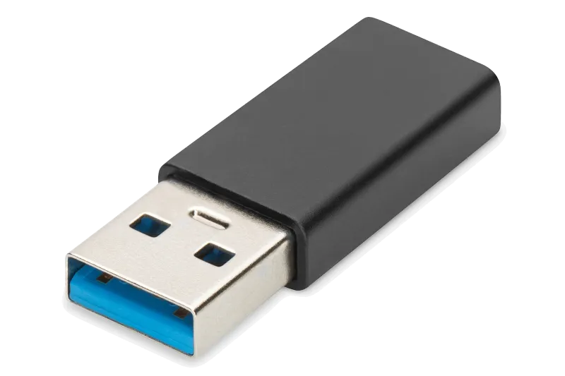 Digitus AK-300524 Adaptor USB-A (tata) la USB-C (mama), USB 3.0, 4016032467410