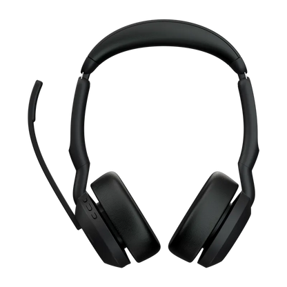 Jabra 25599-999-899 Casca EVOLVE2 55 MS fara fir, Binaural, On-Ear, conectare USB-C via Link 380c, 5706991027587