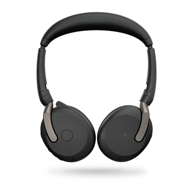 Jabra 26699-989-999 Casca EVOLVE2 65 Flex UC fara fir, Binaural, On-Ear, USB-A via Link 380a, Black, 5706991029086