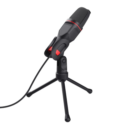 Trust TR-23791 Trust GXT 212 Microfon omnidirectional cu fir jack 3.5mm si adaptor la USB 50-16000Hz 8713439237917
