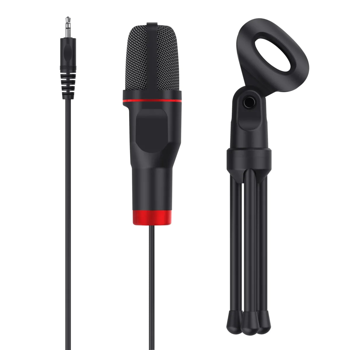 Trust TR-23791 Trust GXT 212 Microfon omnidirectional cu fir jack 3.5mm si adaptor la USB 50-16000Hz 8713439237917
