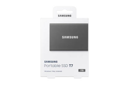 Samsung MU-PC1T0T/WW T7 SSD portabil 1TB USB 3.2, 8806090351679