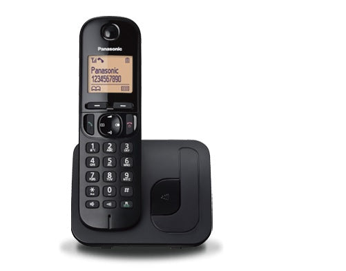 Panasonic KX-TGC210FXB KX-TGC210FXB Telefon DECT, telefon digital fara fir, 1 receptor negru, 5025232784691