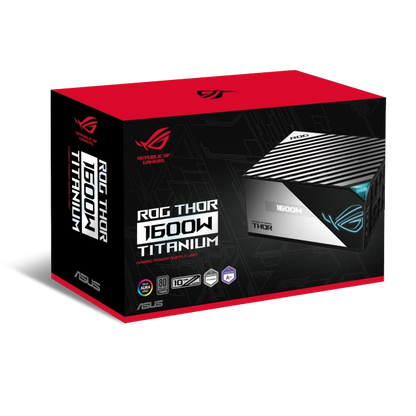 Asus 90YE00K0-B0NA00 Rog Thor sursa modulara 1600W Titanium Power 20+4 Pin Atx, 4711081198390