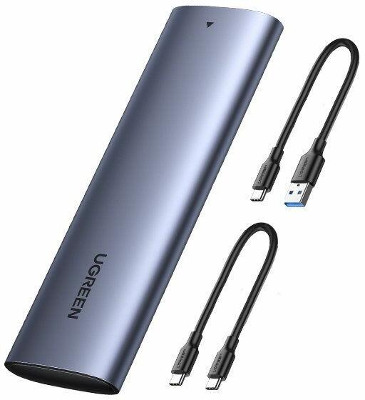 Ugreen 10902 Ugreen RACK extern CM400 pt SSD M.2 NVMe SATA compatibile cu form factor 2280, 2260 6957303819027