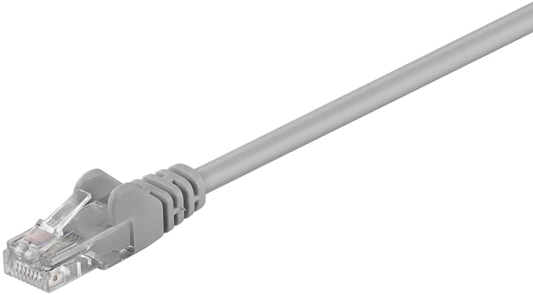 MicroConnect B-UTP50025 U/UTP CAT5e 0.25M Grey PVC, Unshielded Network Cable, 5711783230601