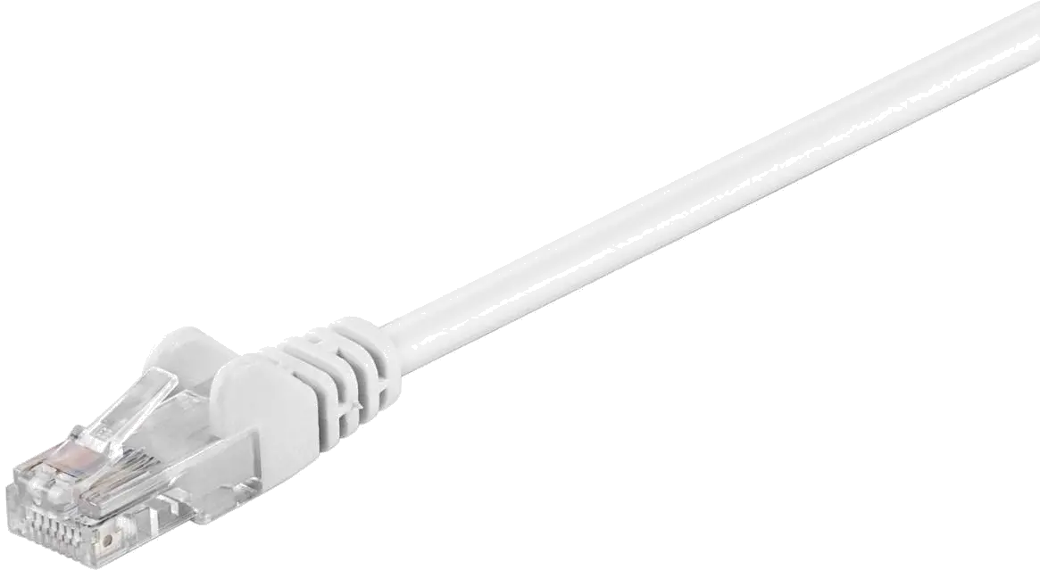 MicroConnect B-UTP5075W U/UTP CAT5e 7.5M White PVC, Unshielded Network Cable, 5711783231035