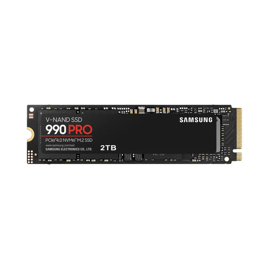 Samsung MZ-V9P2T0BW Samsung 990 PRO SSD 2TB, NVMe 2.0 M.2 2280 PCIe Gen 4.0 x 4, R/W speed:7450/6900 MB/s 8806094215038