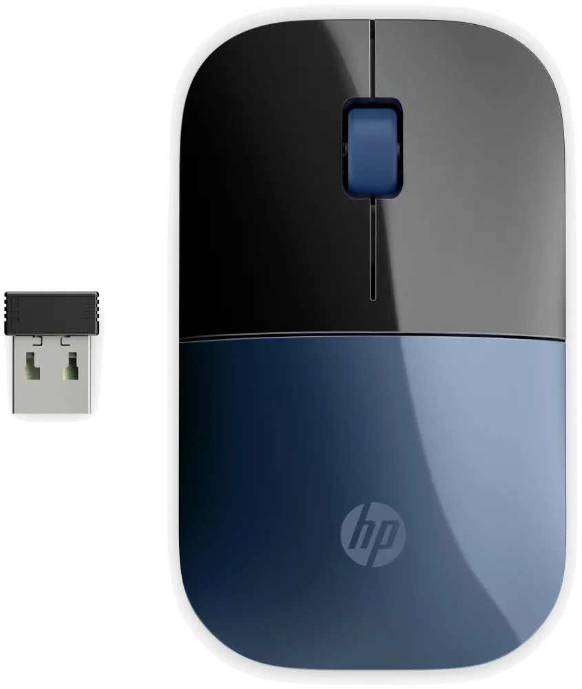 HP 7UH88AA Z3700 Wireless Mouse Lumiere Blue, 193905719136