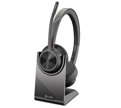 HP 77Z00AA HP Poly Voyager 4320-M UC Casca fara fir, Binaural cu stand, USB-A via dongle BT700 017229174313