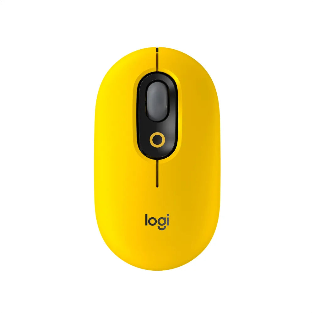 Logitech 910-006546 Mouse POP Bluetooth, Blast-Yellow, 5099206101654