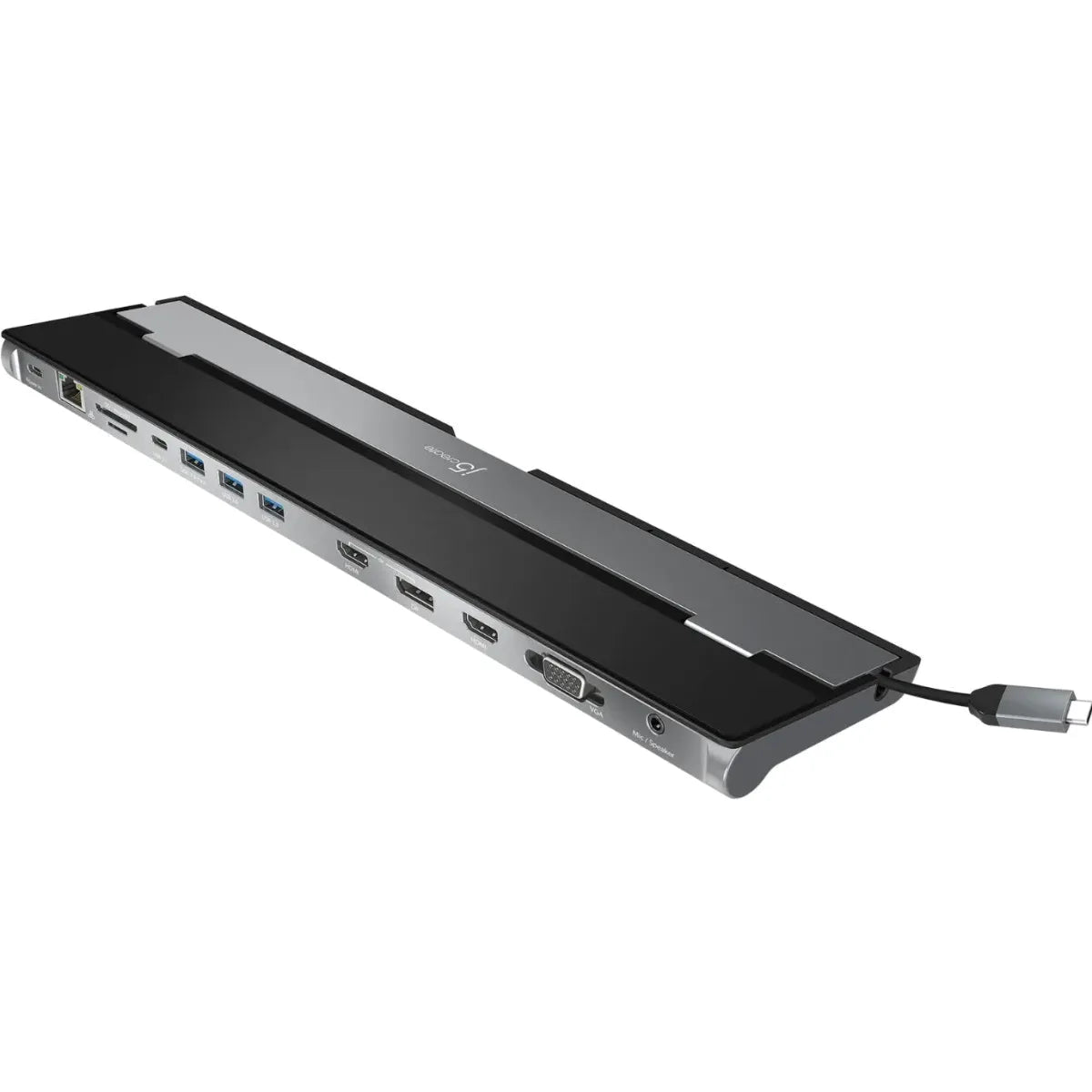 j5create JCD543P-FN j5create USB-C Triple Display Docking Station with 100W PD Adapter 4712795084009
