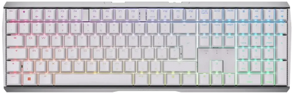 Cherry G80-3872LYAGB-0 MX 3.0S Wireless Keyboard, Cherry MX RED switches, UK English Layout, White, 4025112108075