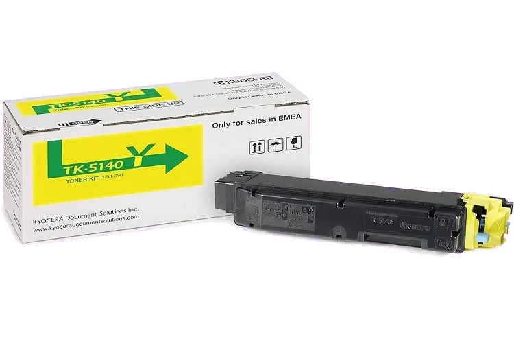 Kyocera 1T02NRANL0 TK-5140Y Toner yellow 5000 pages, 632983034088