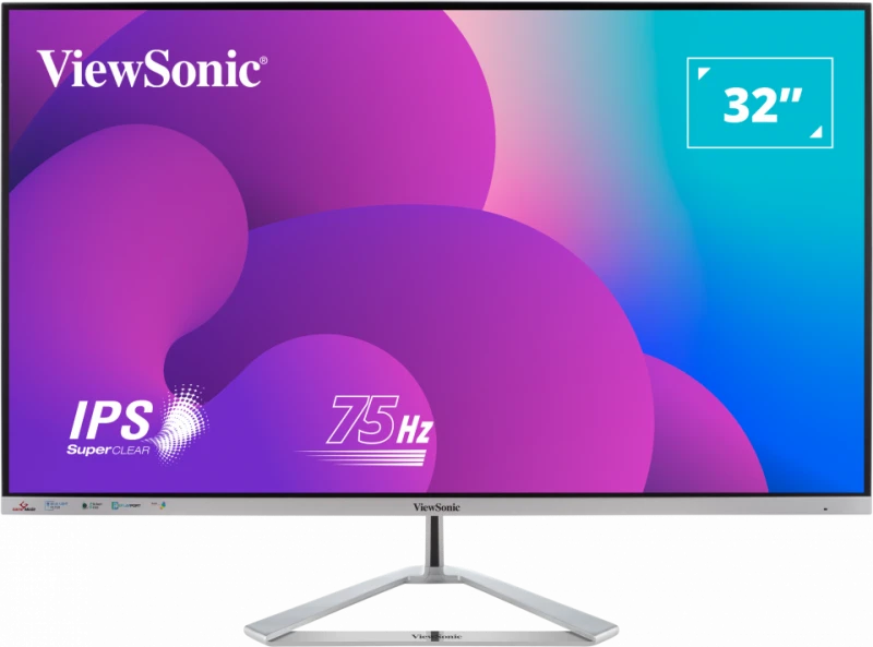 ViewSonic VX3276-MHD-3 VX3276-MHD-3 monitor 32inch FullHD 1920x1080px HDR10 250cd/m² 4ms 75Hz, 766907011104