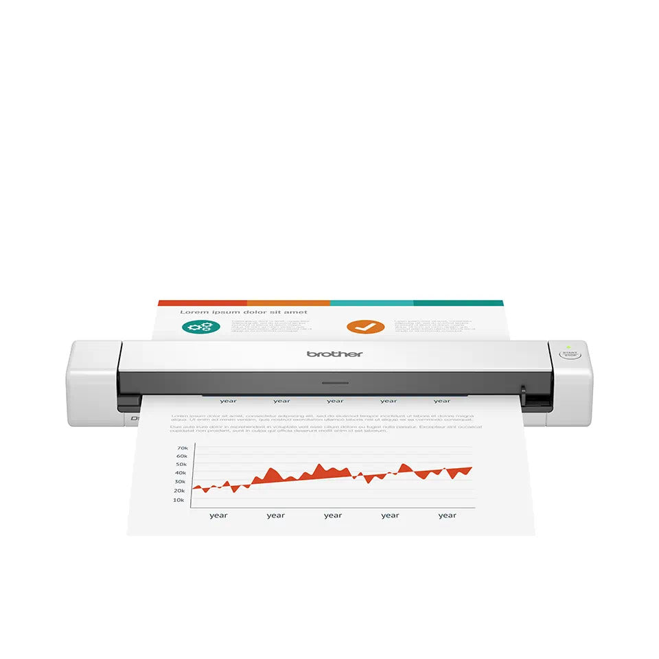 Brother DS640TK1 Brother DS-640 Scanner de documente portabil, A4 4977766800518