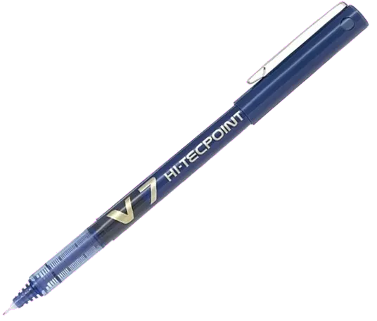 Pilot BX-V7L Roller V7 Hi-Tecpoint Pilot 0.7 mm varf mediu, albastru, 4902505085765