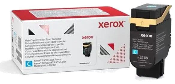 Xerox 006R04765 Cartus toner cyan original HC pentru VersaLink C410, C415, 7000 pag, 095205041446