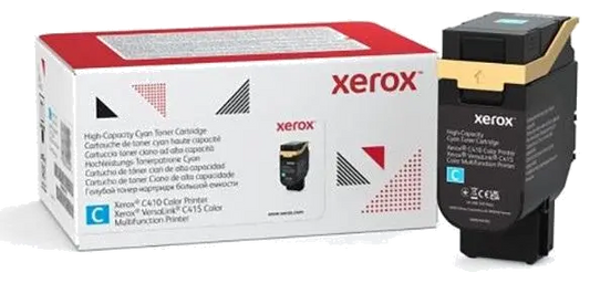 Xerox 006R04765 Cartus toner cyan original HC pentru VersaLink C410, C415, 7000 pag, 095205041446