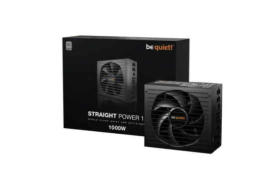 BE QUIET! BN338 Straight Power 12 sursa PC 1000W 80 PLUS platinum full modulara ATX, 4260052189436