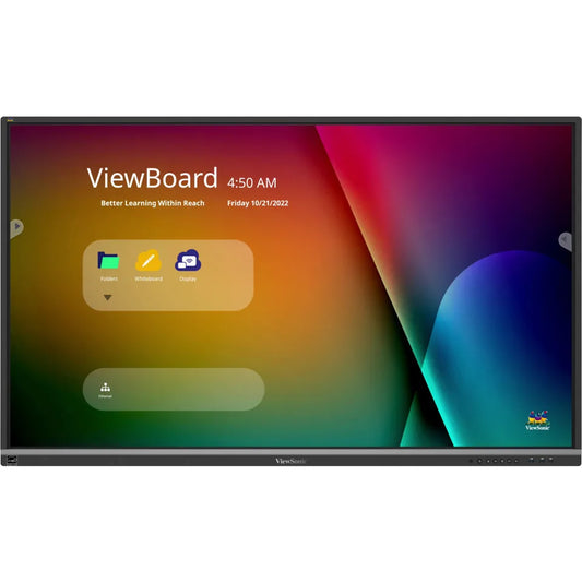ViewSonic IFP8650-5F ViewSonic ViewBoard IFP8650-5F Display Interactiv 85inch 4K UHD 3840x2