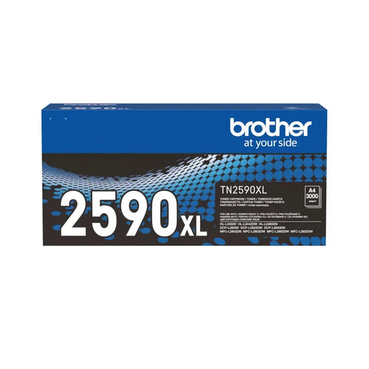Brother TN2590XL Brother TN-2590XL Toner negru original pt L-L2402D, HL-L2442DW, HL-L2442DW, 3000 pagini 4977766830355