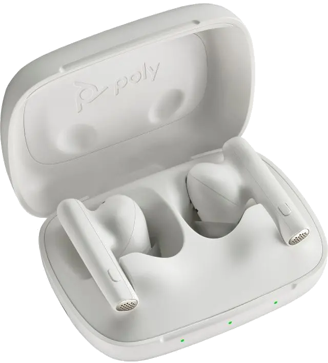 HP 7Y8L3AA Poly Voyager Free 60 UC True Wireless Earbuds, USB-A, Basic Charge case, WS, 197497053883