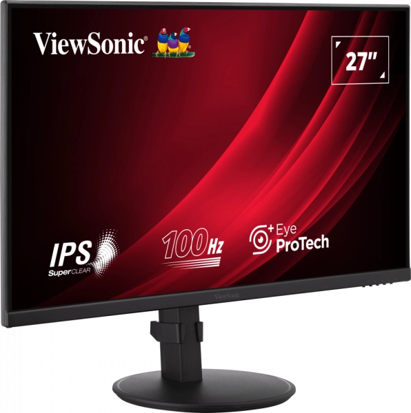 ViewSonic VG2708A monitor 27inch FullHD Ergonomic SuperClear IPS 100Hz, 766907024142