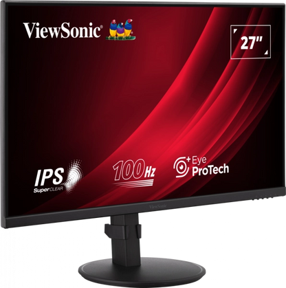 ViewSonic VG2708A monitor 27inch FullHD Ergonomic SuperClear IPS 100Hz, 766907024142