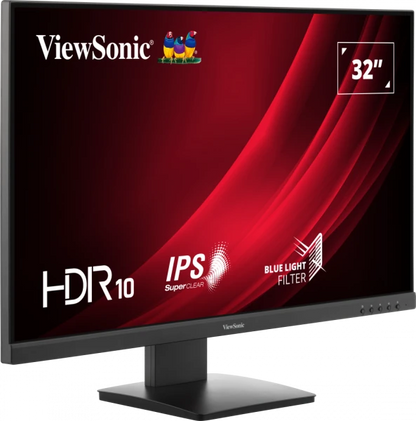 ViewSonic VG3209-4K VG3209-4K monitor 32inch 4K UHD 3840x2160px SuperClear® IPS panel HDR10 350cd/m², 766907024258