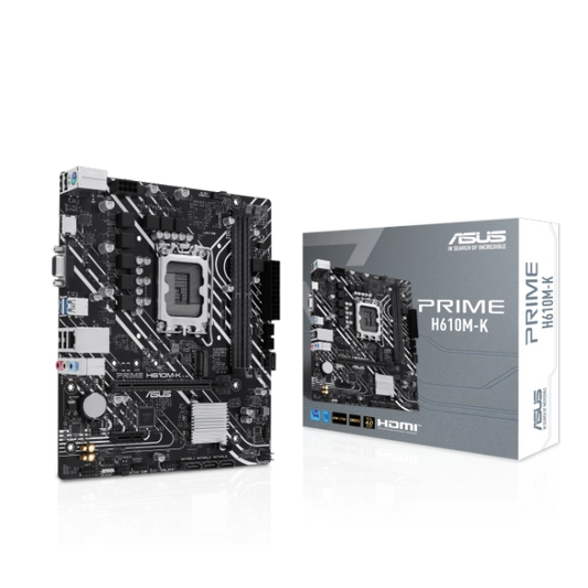 Asus PRIME H610M-K MB ASUS PRIME H610M-K D5 LGA 1700, 4711387336328