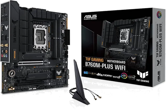 Asus TUF B760-PLUS WIFI TUF B760-PLUS DDR5 WIFI placa de baza socket LGA1700, 4711387095119