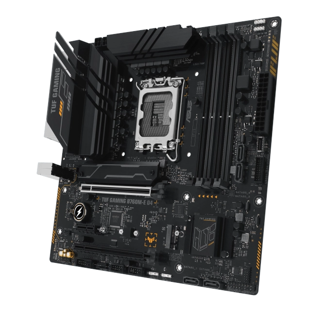 Asus TUF GAMING B760M-E D4 TUF GAMING B760M-E D4 Placa de baza socket LGA1700, 4711387131404