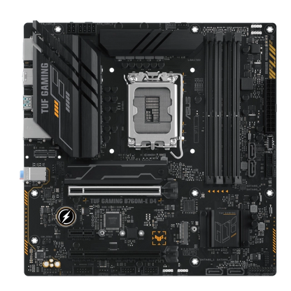 Asus TUF GAMING B760M-E D4 TUF GAMING B760M-E D4 Placa de baza socket LGA1700, 4711387131404