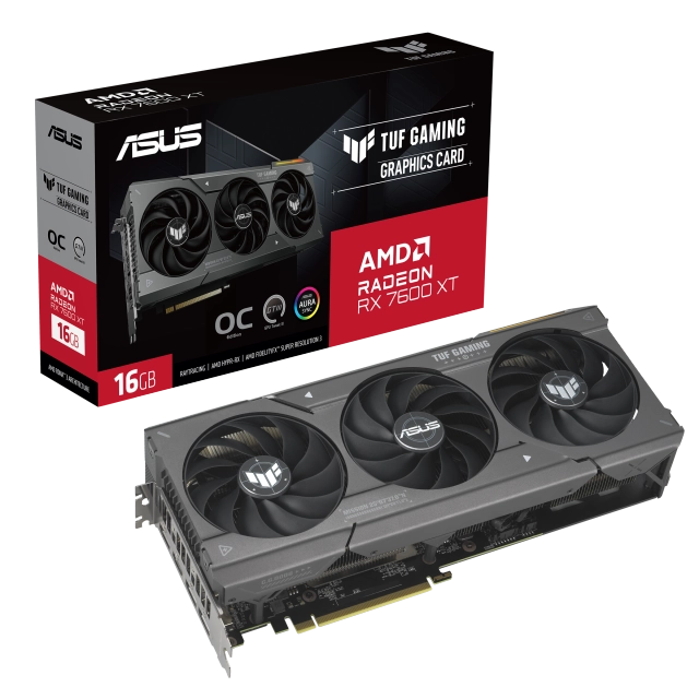 Asus TUF-RX7600XT-O16G-GAMING Asus TUF Gaming Radeon RX 7600 XT OC 16G, 4711387452295