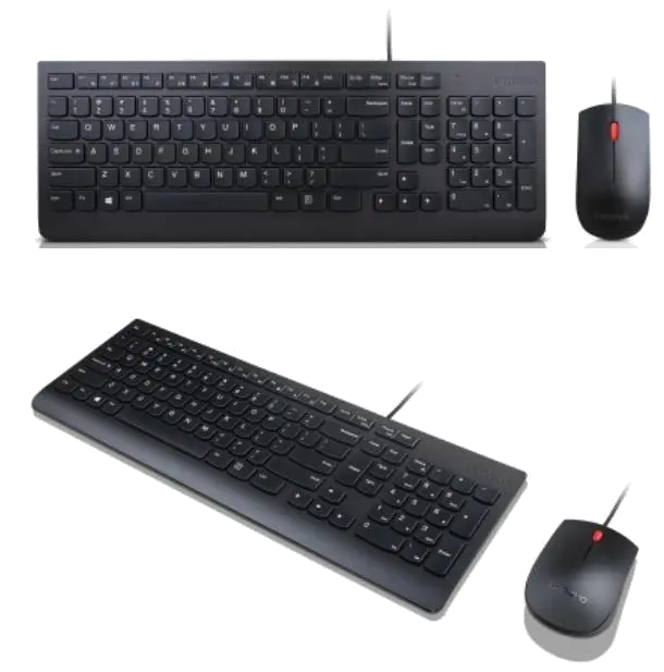 Lenovo 4X30L79922 Essential Kit Tastatura si Mouse, fara fir US, 190725477314