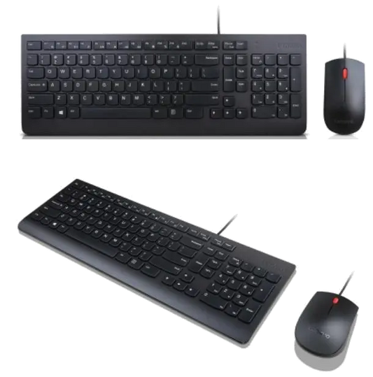 Lenovo 4X30L79922 Essential Kit Tastatura si Mouse, fara fir US, 190725477314